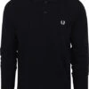 Fred Perry Longsleeve Polo Donkerblauw