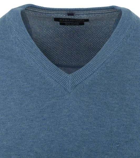 Casa Moda Pullover Blauw 4 Casa Moda Pullover Blauw - Afbeelding 2