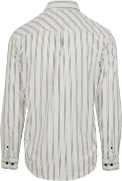 AnerkjendtÂ Overhemd Leif Wit Gestreept -Kleding Kortingswinkel 76553 5