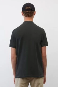 Marc O'Polo Poloshirt Antraciet -Kleding Kortingswinkel 76576 5