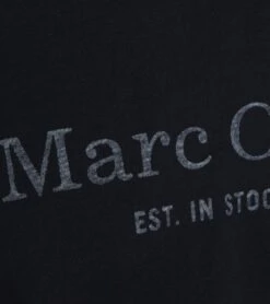 Marc O'Polo T-Shirt Logo Donkerblauw -Kleding Kortingswinkel 76579 3
