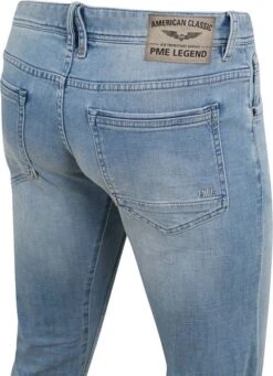 PME Legend Tailwheel Jeans Lichtblauw CLB -Kleding Kortingswinkel 76645 3