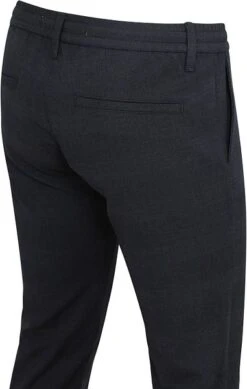 Mac Lennox Sport Chino Navy Geruit -Kleding Kortingswinkel 76650 3