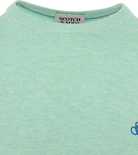 Scotch And Soda Pullover Lichtgroen 4 Scotch And Soda Pullover Lichtgroen - Afbeelding 2