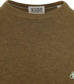 Scotch And Soda Pullover Kaki -Kleding Kortingswinkel 76665 2 1