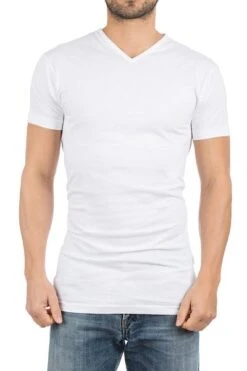 Alan Red Vermont Extra Lange T-Shirts Wit (2Pack) 12 Alan Red Vermont Extra Lange T-Shirts Wit (2Pack) -Kleding Kortingswinkel 7670 8