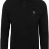 Fred Perry Polo Lange Mouwen M6006 Zwart 2 Fred Perry Polo Lange Mouwen M6006 Zwart -Kleding Kortingswinkel 76707 1