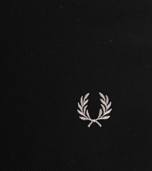 Fred Perry Polo Lange Mouwen M6006 Zwart 5 Fred Perry Polo Lange Mouwen M6006 Zwart - Afbeelding 3