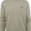 Fred Perry Sweater Logo Lichtgroen