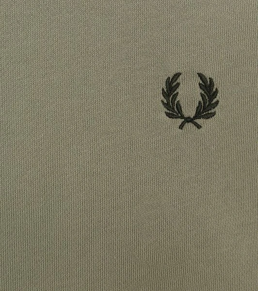 Fred Perry Sweater Logo Lichtgroen 5 Fred Perry Sweater Logo Lichtgroen - Afbeelding 3