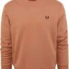 Fred Perry Sweater Logo Oranje -Kleding Kortingswinkel 76716 1
