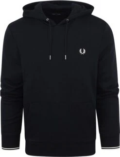 Fred Perry Hoodie Logo M2643 Navy