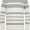 Vanguard Pullover Strepen Grijs