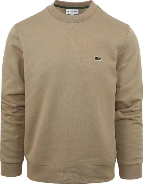 Lacoste Sweater O-hals Bruin 3 Lacoste Sweater O-hals Bruin