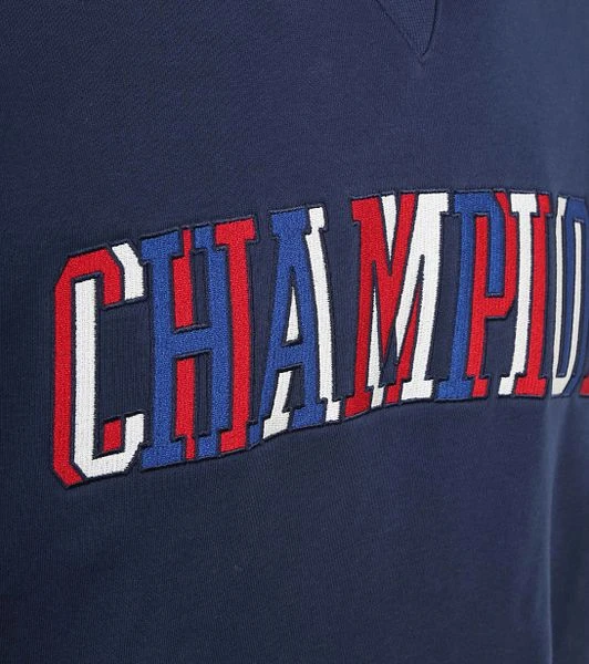 Champion Sweat Hoodie Logo Donkerblauw 5 Champion Sweat Hoodie Logo Donkerblauw - Afbeelding 3