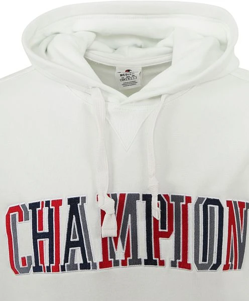 Champion Sweat Hoodie Logo Wit 4 Champion Sweat Hoodie Logo Wit - Afbeelding 2