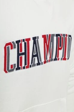 Champion Sweat Hoodie Logo Wit 10 Champion Sweat Hoodie Logo Wit -Kleding Kortingswinkel 76761 3