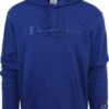 Champion Hoodie Logo Kobalt Blauw -Kleding Kortingswinkel 76763 1