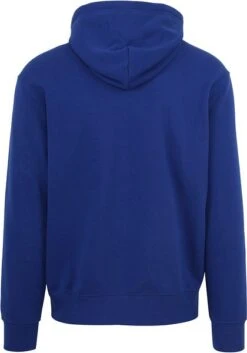 Champion Hoodie Logo Kobalt Blauw -Kleding Kortingswinkel 76763 6