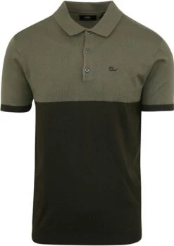 Petrol Polo Knitwear Groen