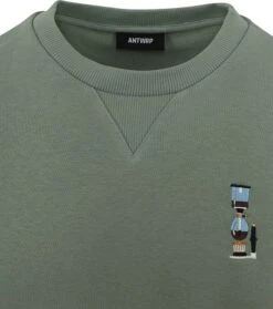 ANTWRP Sweater Percolator Groen -Kleding Kortingswinkel 76779 2