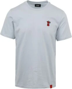 ANTWRP T-Shirt Koffie Lichtblauw