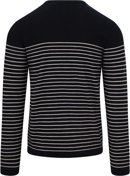 Petrol Trui Streep Donkerblauw 6 Petrol Trui Streep Donkerblauw - Afbeelding 4