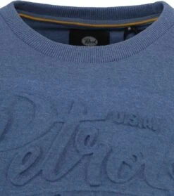 Petrol Trui Logo Blauw -Kleding Kortingswinkel 76793 2 1