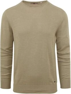 Petrol Pullover Trui Lichtgroen