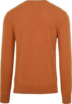 Petrol Pullover Trui Oranje -Kleding Kortingswinkel 76797 4