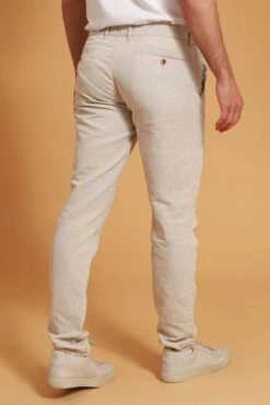 Suitable Chino Pico Linnen Beige 13 Suitable Chino Pico Linnen Beige -Kleding Kortingswinkel 76813 2