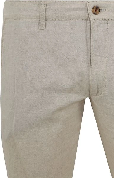 Suitable Chino Pico Linnen Beige 4 Suitable Chino Pico Linnen Beige - Afbeelding 2
