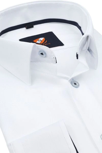 Suitable Overhemd 261-1 Wit 4 Suitable Overhemd 261-1 Wit - Afbeelding 2