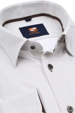 Suitable Overhemd 261-5 Beige Print 12 Suitable Overhemd 261-5 Beige Print -Kleding Kortingswinkel 76828 2 1