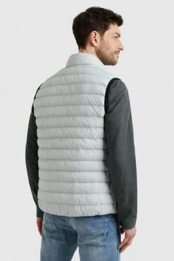 PME Legend Bodywarmer Licht Grijs -Kleding Kortingswinkel 76836 3
