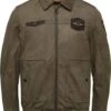 PME Legend Leer Summer Hudson 2.0 Bomber Khaki