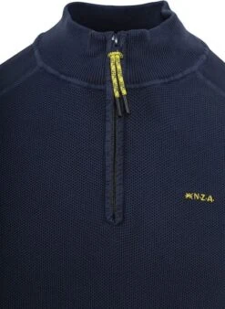 NZA Half Zip Trui Muddy's Donkerblauw -Kleding Kortingswinkel 76885 2 1