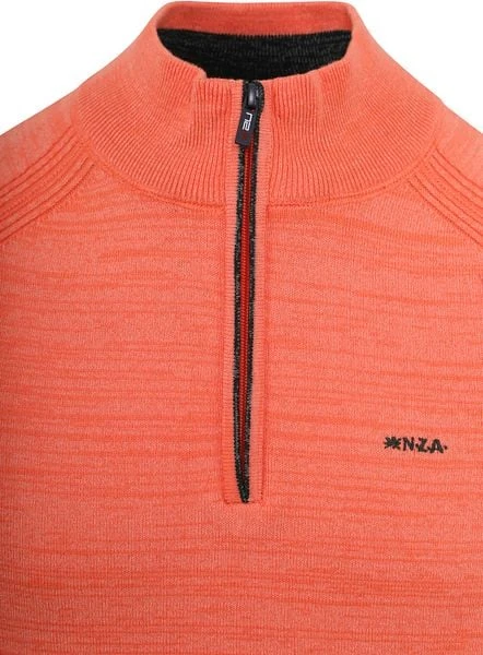 NZA Half Zip Trui Kurow Fel Oranje 8 NZA Half Zip Trui Kurow Fel Oranje - Afbeelding 6