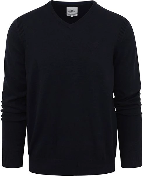 State Of Art Trui V-Hals Donkerblauw 3 State Of Art Trui V-Hals Donkerblauw