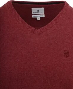 State Of Art Trui V-Hals Rood -Kleding Kortingswinkel 76900 2 1