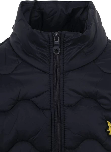 Lyle & Scott Bodywarmer Quilted Navy 4 Lyle & Scott Bodywarmer Quilted Navy - Afbeelding 2