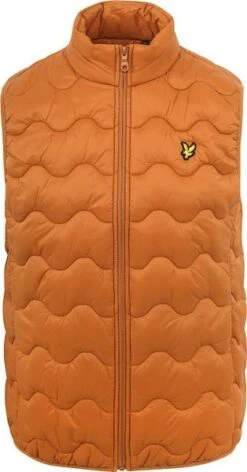 Lyle & Scott Bodywarmer Quilted Oranje 12 Lyle & Scott Bodywarmer Quilted Oranje -Kleding Kortingswinkel 76903 1 1