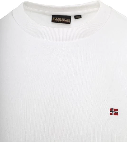 Napapijri Sweater Wit 8 Napapijri Sweater Wit - Afbeelding 6