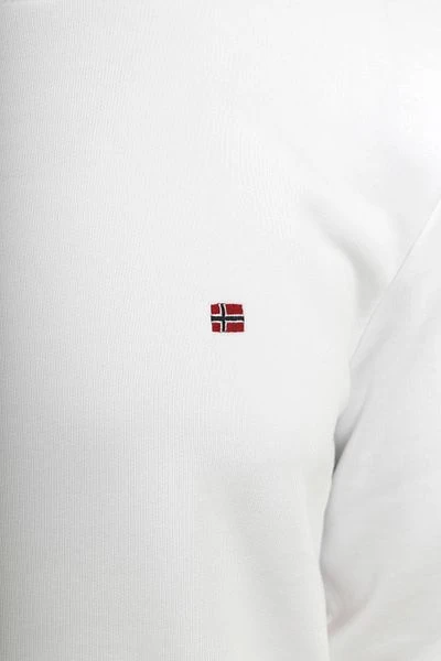 Napapijri Sweater Wit 5 Napapijri Sweater Wit - Afbeelding 3