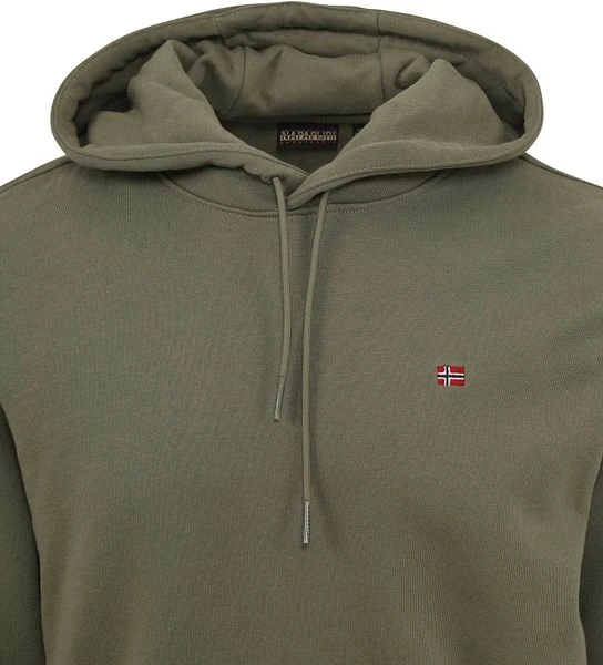 Napapijri Balis Hoodie Groen 4 Napapijri Balis Hoodie Groen - Afbeelding 2