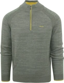 NZA Half Zip Trui Kurow Groen