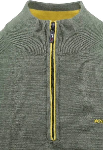 NZA Half Zip Trui Kurow Groen 8 NZA Half Zip Trui Kurow Groen - Afbeelding 6