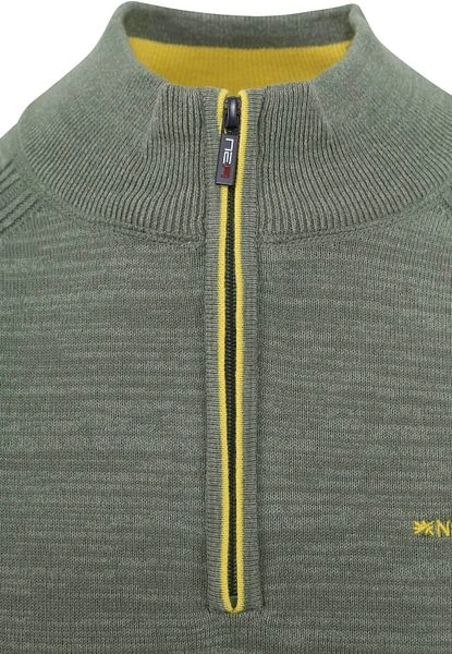 NZA Half Zip Trui Kurow Groen 4 NZA Half Zip Trui Kurow Groen - Afbeelding 2