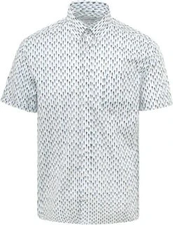 State Of Art Overhemd Shortsleeve Wit Print -Kleding Kortingswinkel 76923 1 1