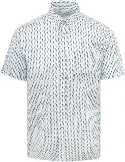 State Of Art Overhemd Shortsleeve Wit Print